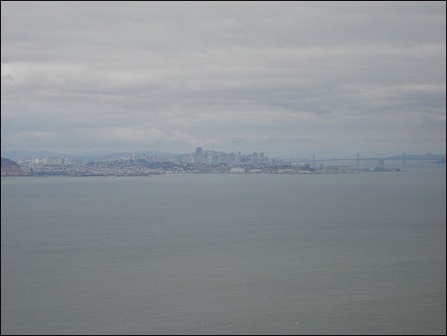 San Francisco in the distance