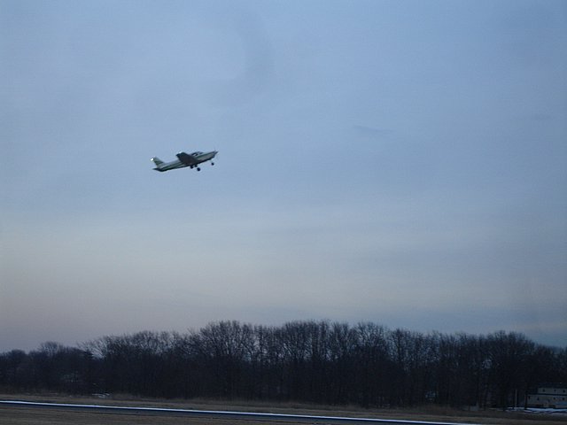 Jen's first takeoff